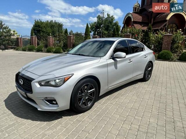 Сірий Інфініті Q50, об'ємом двигуна 1.99 л та пробігом 126 тис. км за 12700 $, фото 1 на Automoto.ua