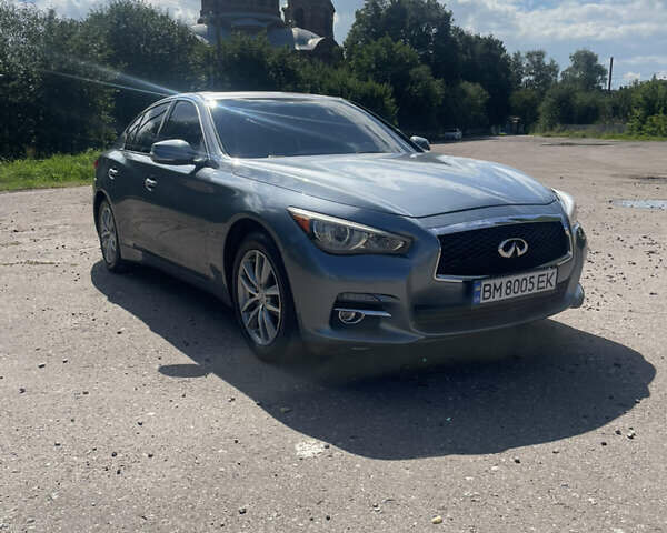 Сірий Інфініті Q50, об'ємом двигуна 1.99 л та пробігом 210 тис. км за 15500 $, фото 1 на Automoto.ua