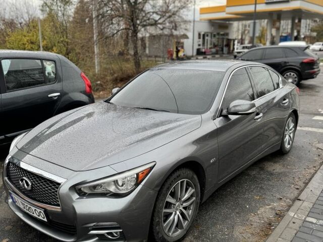 Сірий Інфініті Q50, об'ємом двигуна 2 л та пробігом 182 тис. км за 13700 $, фото 1 на Automoto.ua