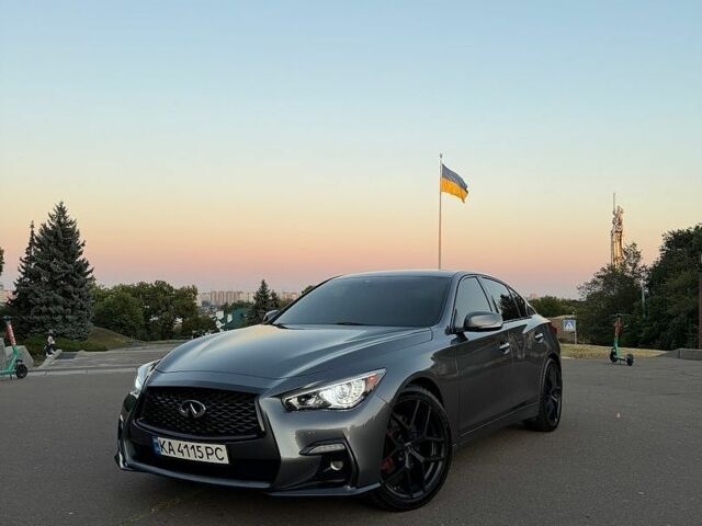 Сірий Інфініті Q50, об'ємом двигуна 3 л та пробігом 164 тис. км за 13900 $, фото 1 на Automoto.ua