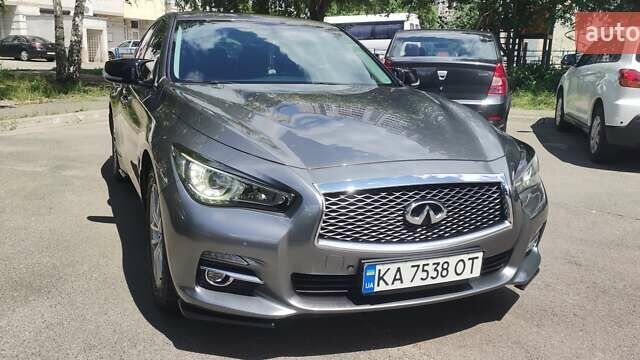 Сірий Інфініті Q50, об'ємом двигуна 2.14 л та пробігом 178 тис. км за 16800 $, фото 1 на Automoto.ua