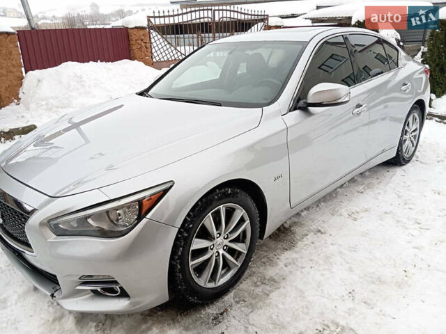Сірий Інфініті Q50, об'ємом двигуна 3 л та пробігом 168 тис. км за 12700 $, фото 1 на Automoto.ua