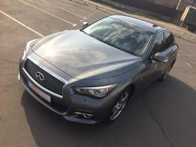 Сірий Інфініті Q50, об'ємом двигуна 3 л та пробігом 18 тис. км за 19499 $, фото 1 на Automoto.ua
