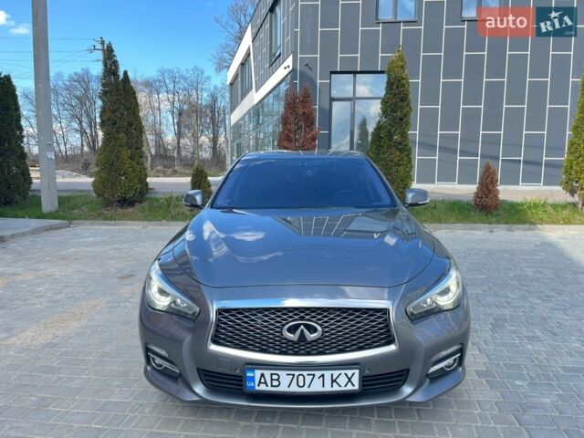 Сірий Інфініті Q50, об'ємом двигуна 2.14 л та пробігом 189 тис. км за 16200 $, фото 1 на Automoto.ua