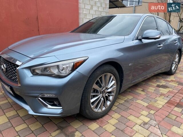 Серый Инфинити Q50, объемом двигателя 1.99 л и пробегом 208 тыс. км за 11700 $, фото 1 на Automoto.ua
