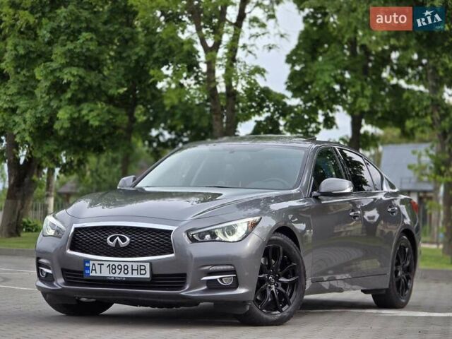 Серый Инфинити Q50, объемом двигателя 1.99 л и пробегом 147 тыс. км за 13900 $, фото 1 на Automoto.ua