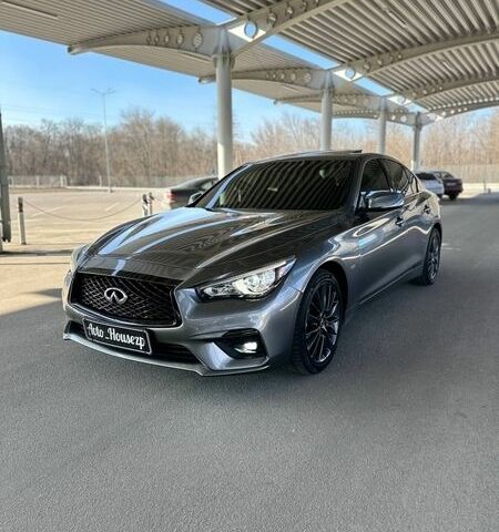 Сірий Інфініті Q50, об'ємом двигуна 3 л та пробігом 160 тис. км за 14900 $, фото 1 на Automoto.ua
