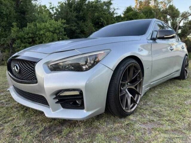 Сірий Інфініті Q50, об'ємом двигуна 3 л та пробігом 43 тис. км за 3100 $, фото 1 на Automoto.ua