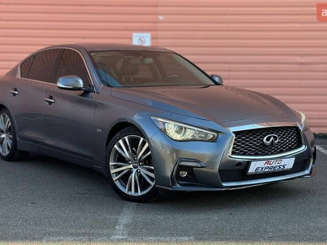 Сірий Інфініті Q50, об'ємом двигуна 3 л та пробігом 106 тис. км за 16490 $, фото 1 на Automoto.ua