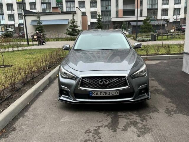 Сірий Інфініті Q50, об'ємом двигуна 3 л та пробігом 161 тис. км за 17900 $, фото 1 на Automoto.ua