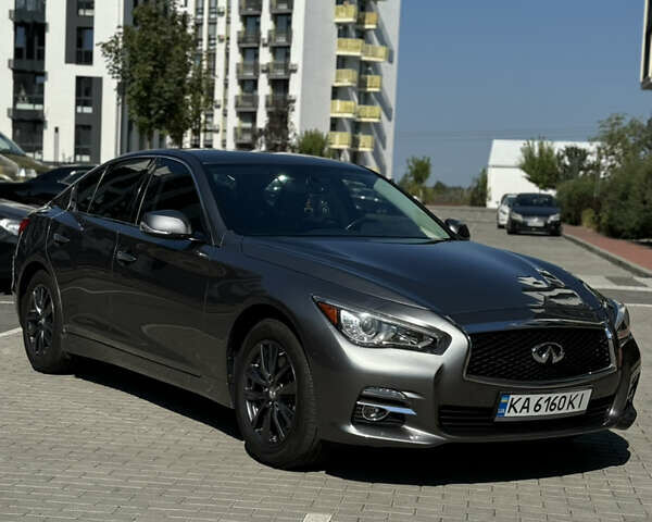 Серый Инфинити Q50, объемом двигателя 1.99 л и пробегом 198 тыс. км за 15600 $, фото 1 на Automoto.ua