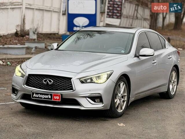 Сірий Інфініті Q50, об'ємом двигуна 3 л та пробігом 67 тис. км за 15940 $, фото 1 на Automoto.ua