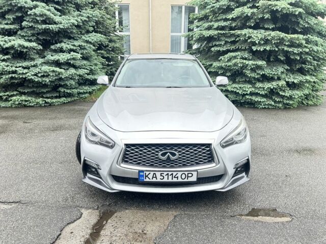 Сірий Інфініті Q50, об'ємом двигуна 3 л та пробігом 98 тис. км за 14400 $, фото 1 на Automoto.ua