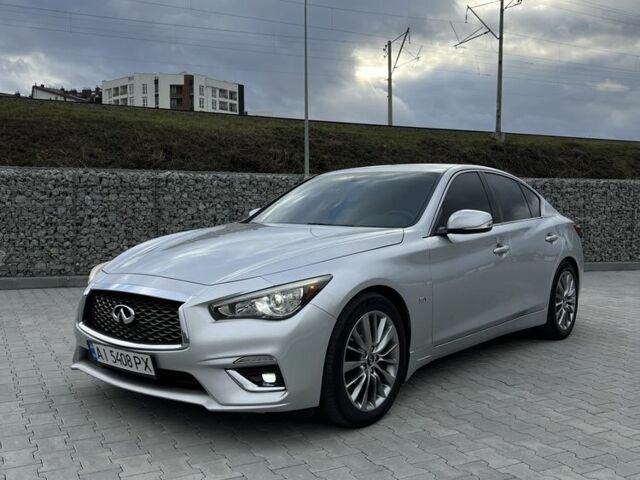 Сірий Інфініті Q50, об'ємом двигуна 3 л та пробігом 148 тис. км за 14500 $, фото 1 на Automoto.ua