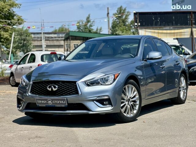 Серый Инфинити Q50, объемом двигателя 0 л и пробегом 93 тыс. км за 14900 $, фото 1 на Automoto.ua