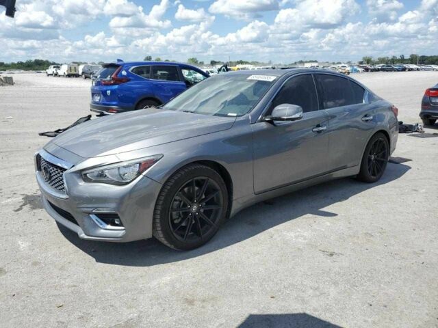 Сірий Інфініті Q50, об'ємом двигуна 3 л та пробігом 48 тис. км за 5700 $, фото 1 на Automoto.ua