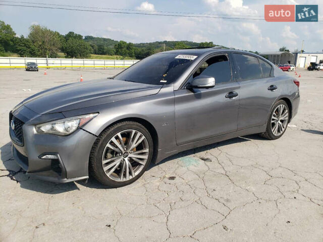 Сірий Інфініті Q50, об'ємом двигуна 3 л та пробігом 85 тис. км за 7500 $, фото 1 на Automoto.ua