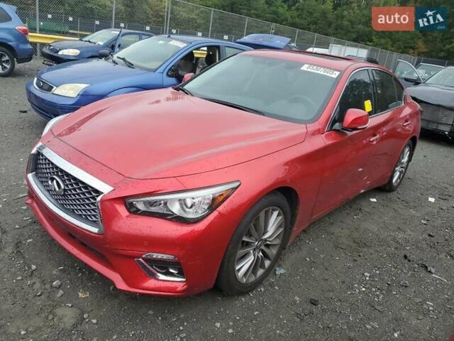 Серый Инфинити Q50, объемом двигателя 3 л и пробегом 33 тыс. км за 5000 $, фото 1 на Automoto.ua