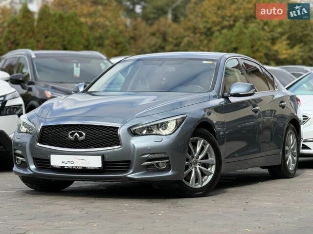 Синій Інфініті Q50, об'ємом двигуна 1.99 л та пробігом 97 тис. км за 11900 $, фото 1 на Automoto.ua