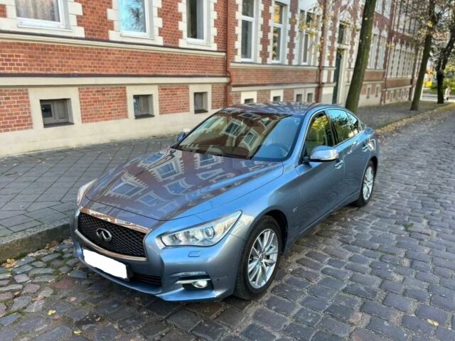 Синій Інфініті Q50, об'ємом двигуна 0 л та пробігом 81 тис. км за 12000 $, фото 1 на Automoto.ua