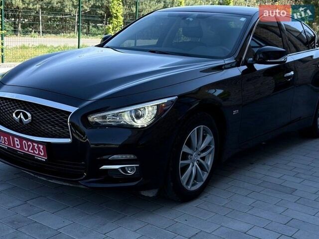 Синий Инфинити Q50, объемом двигателя 1.99 л и пробегом 224 тыс. км за 8900 $, фото 1 на Automoto.ua