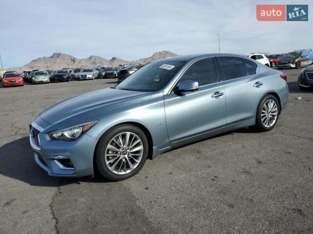 Синій Інфініті Q50, об'ємом двигуна 3 л та пробігом 76 тис. км за 2950 $, фото 1 на Automoto.ua