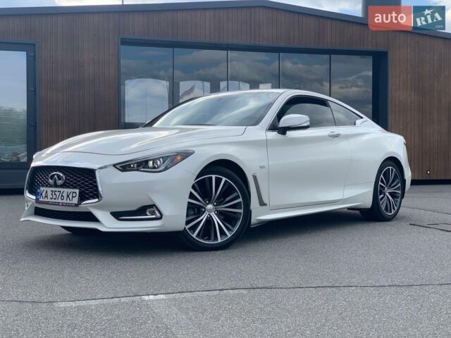 Білий Інфініті Q60, об'ємом двигуна 3 л та пробігом 10 тис. км за 22999 $, фото 1 на Automoto.ua