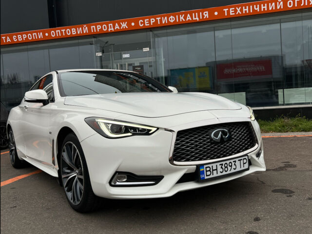 Білий Інфініті Q60, об'ємом двигуна 2 л та пробігом 62 тис. км за 20000 $, фото 1 на Automoto.ua
