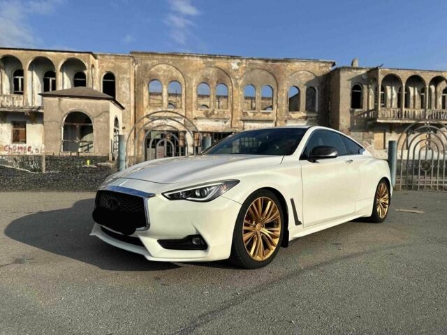 Белый Инфинити Q60, объемом двигателя 0 л и пробегом 118 тыс. км за 13200 $, фото 1 на Automoto.ua