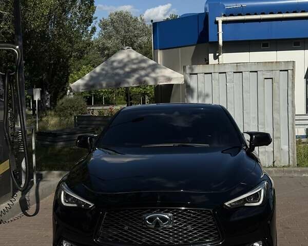 Черный Инфинити Q60, объемом двигателя 3 л и пробегом 161 тыс. км за 23500 $, фото 1 на Automoto.ua