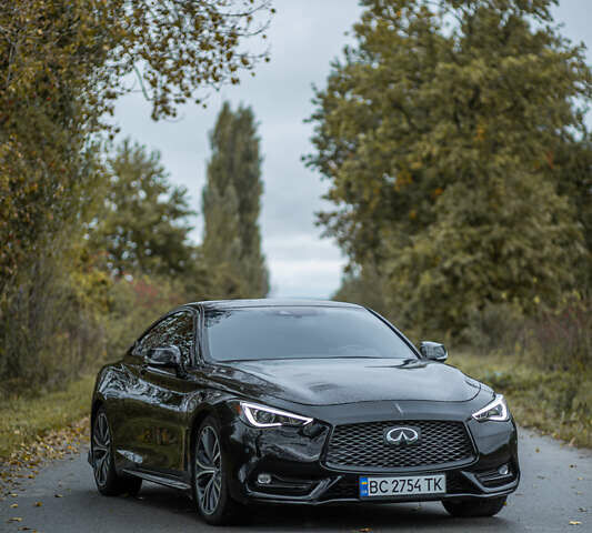 Чорний Інфініті Q60, об'ємом двигуна 3 л та пробігом 135 тис. км за 26500 $, фото 1 на Automoto.ua