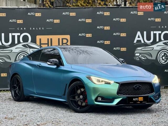 Черный Инфинити Q60, объемом двигателя 1.99 л и пробегом 112 тыс. км за 16500 $, фото 1 на Automoto.ua