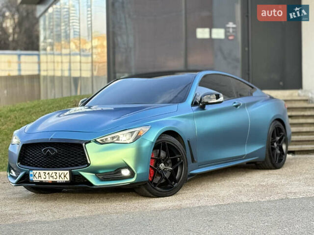 Черный Инфинити Q60, объемом двигателя 1.99 л и пробегом 113 тыс. км за 21000 $, фото 1 на Automoto.ua