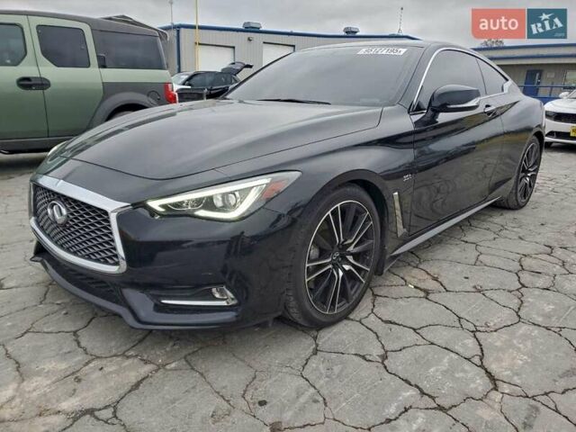 Чорний Інфініті Q60, об'ємом двигуна 3 л та пробігом 92 тис. км за 4800 $, фото 1 на Automoto.ua