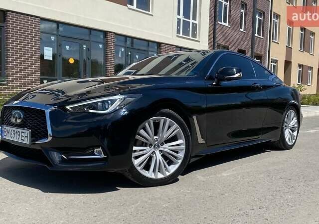 Чорний Інфініті Q60, об'ємом двигуна 1.99 л та пробігом 80 тис. км за 21000 $, фото 1 на Automoto.ua