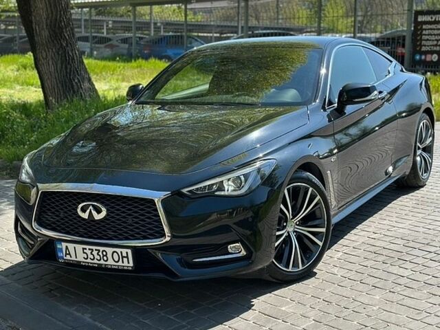 Чорний Інфініті Q60, об'ємом двигуна 1.99 л та пробігом 81 тис. км за 22500 $, фото 1 на Automoto.ua