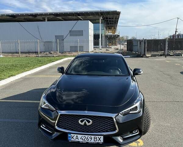Черный Инфинити Q60, объемом двигателя 1.99 л и пробегом 3 тыс. км за 35000 $, фото 1 на Automoto.ua