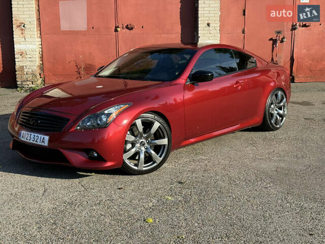 Червоний Інфініті Q60, об'ємом двигуна 3.7 л та пробігом 130 тис. км за 18700 $, фото 1 на Automoto.ua