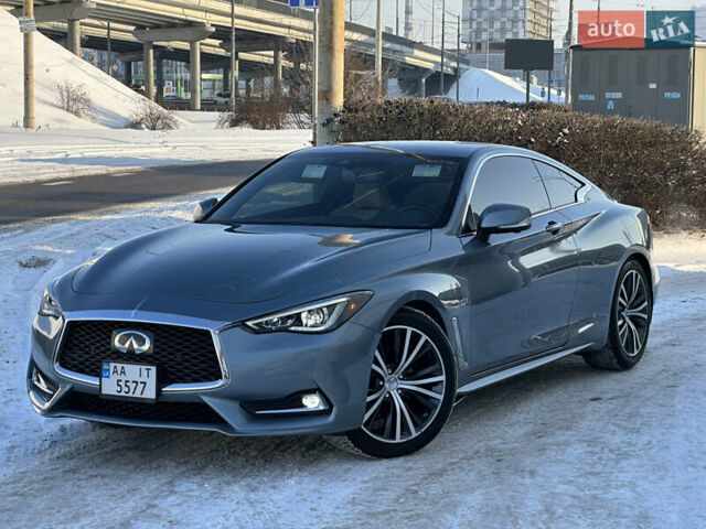 Сірий Інфініті Q60, об'ємом двигуна 3 л та пробігом 45 тис. км за 20900 $, фото 1 на Automoto.ua