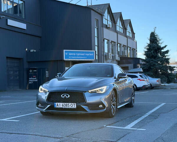 Сірий Інфініті Q60, об'ємом двигуна 3 л та пробігом 77 тис. км за 21500 $, фото 1 на Automoto.ua