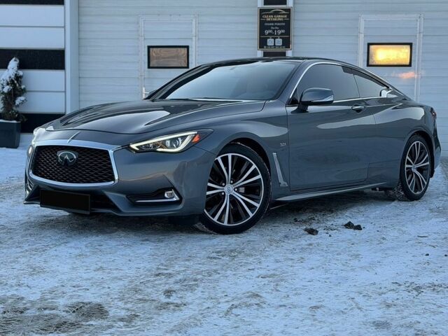 Сірий Інфініті Q60, об'ємом двигуна 3 л та пробігом 59 тис. км за 27000 $, фото 1 на Automoto.ua