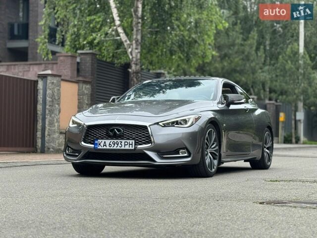 Сірий Інфініті Q60, об'ємом двигуна 3 л та пробігом 87 тис. км за 16700 $, фото 1 на Automoto.ua