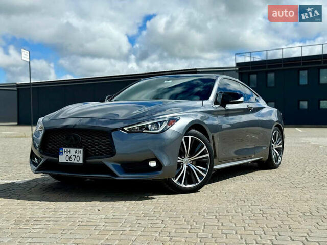 Сірий Інфініті Q60, об'ємом двигуна 1.99 л та пробігом 120 тис. км за 19750 $, фото 1 на Automoto.ua