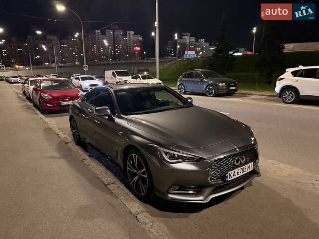 Серый Инфинити Q60, объемом двигателя 1.99 л и пробегом 155 тыс. км за 16500 $, фото 1 на Automoto.ua