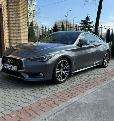 Сірий Інфініті Q60, об'ємом двигуна 3 л та пробігом 29 тис. км за 21000 $, фото 1 на Automoto.ua