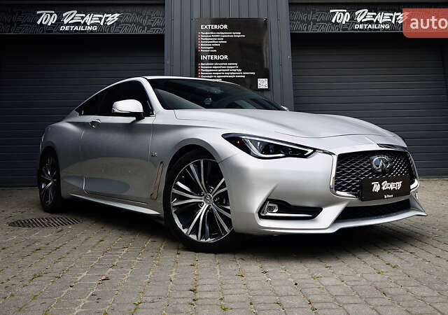 Сірий Інфініті Q60, об'ємом двигуна 3 л та пробігом 162 тис. км за 19500 $, фото 1 на Automoto.ua