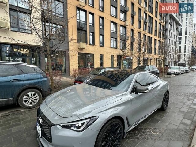 Серый Инфинити Q60, объемом двигателя 3 л и пробегом 89 тыс. км за 16500 $, фото 1 на Automoto.ua
