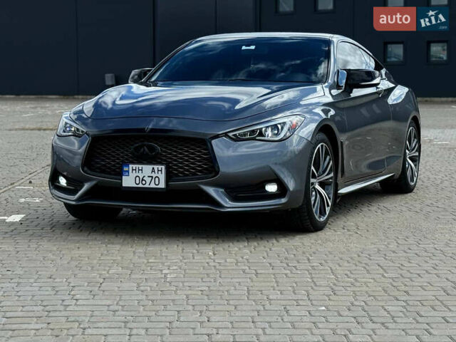 Сірий Інфініті Q60, об'ємом двигуна 1.99 л та пробігом 120 тис. км за 18950 $, фото 1 на Automoto.ua