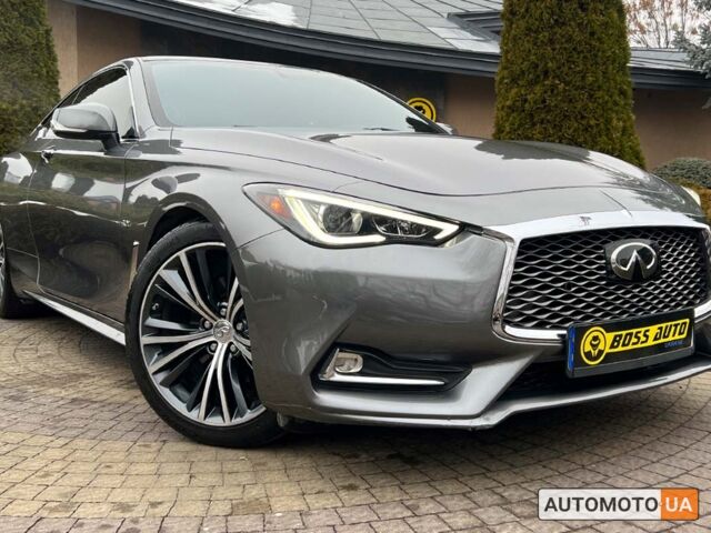 Сірий Інфініті Q60, об'ємом двигуна 3 л та пробігом 167 тис. км за 24500 $, фото 1 на Automoto.ua
