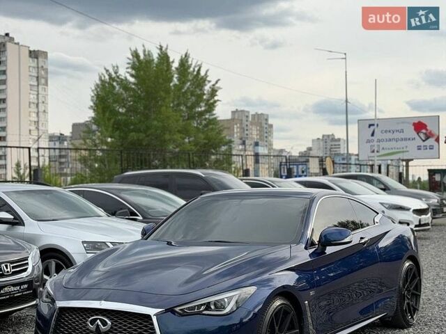 Синий Инфинити Q60, объемом двигателя 3 л и пробегом 187 тыс. км за 13000 $, фото 1 на Automoto.ua